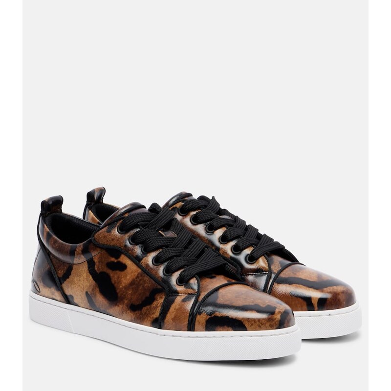 Christian Louboutin Fun Louise Junior leather sneakers