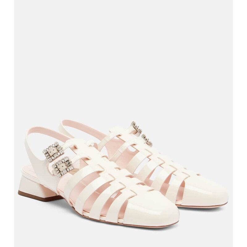 Roger Vivier Mini TrÃ¨s Vivier 25 leather sandals