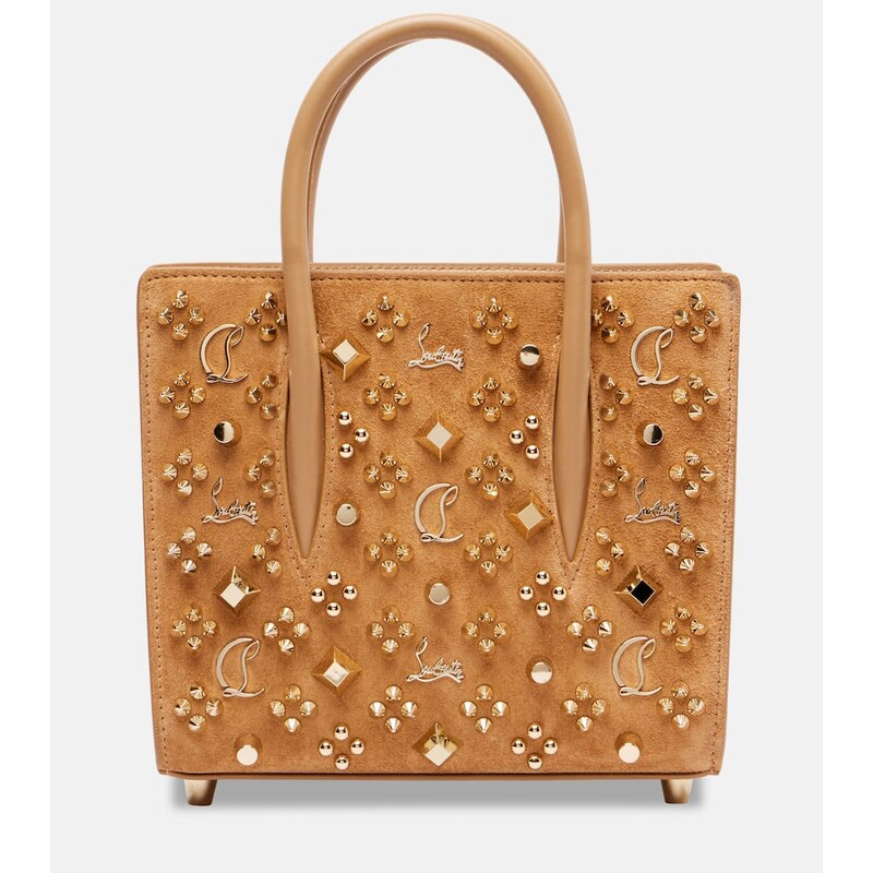 Christian Louboutin Paloma studded suede tote bag