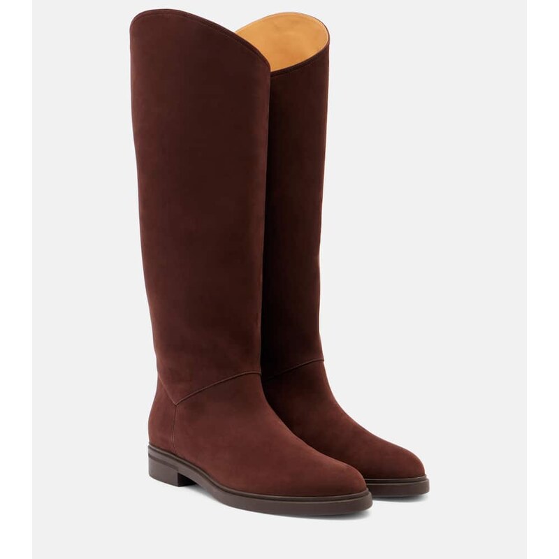 Loro Piana Kilda suede knee-high boots