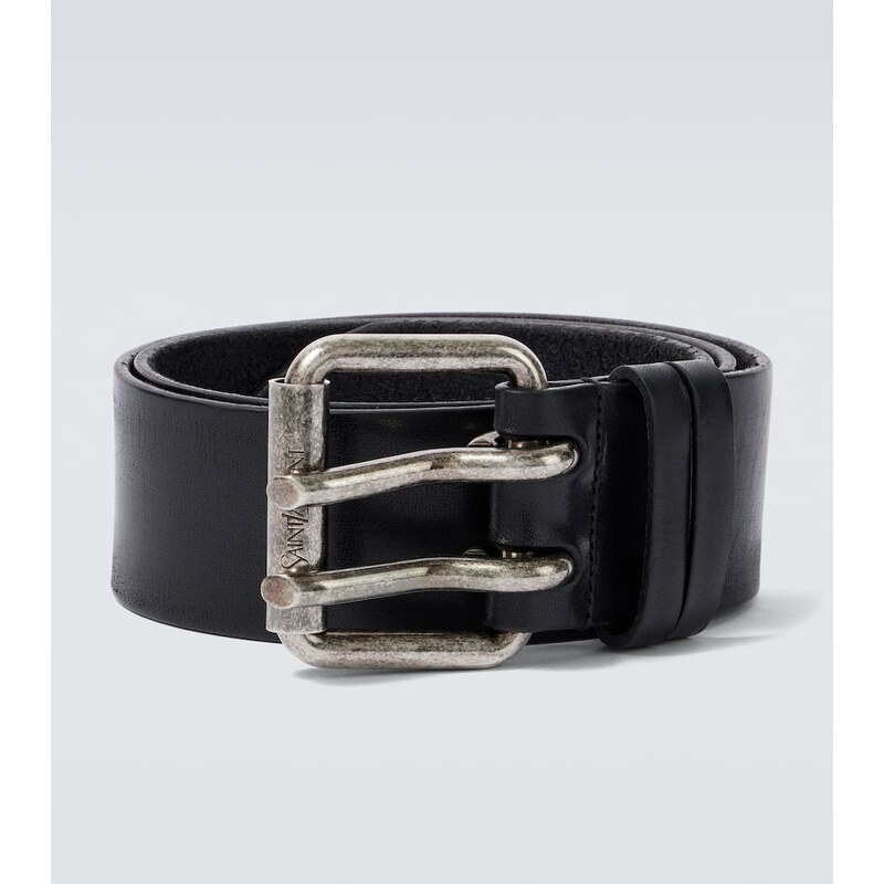 Saint Laurent Motorcycle leather belt
