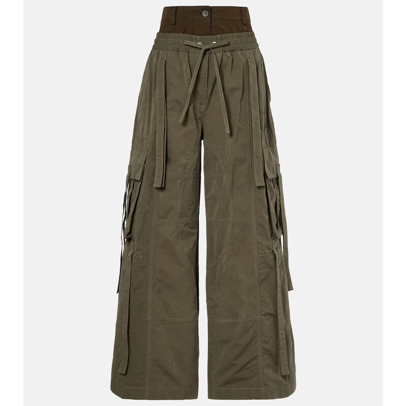 Dolce&Gabbana Layered cargo pants