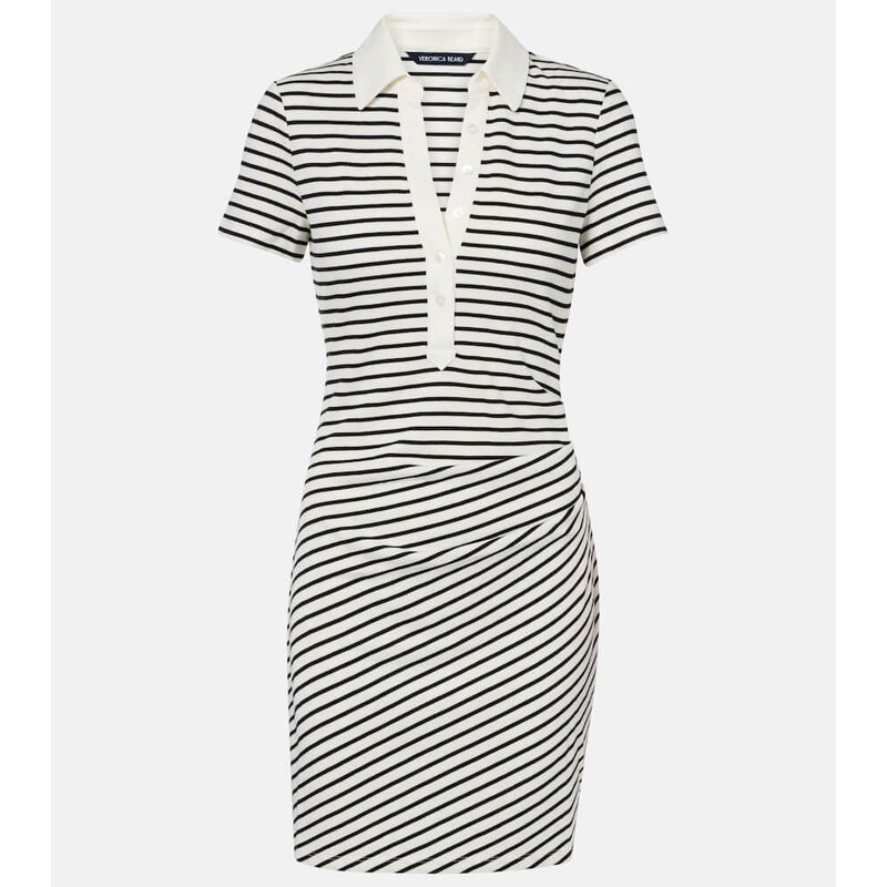 Veronica Beard Lanier striped minidress