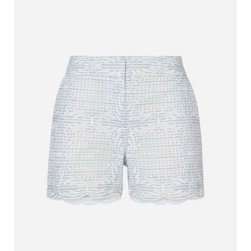 Veronica Beard Allen high-rise shorts