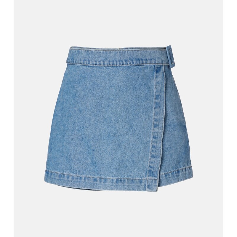 Veronica Beard Diaz denim skort