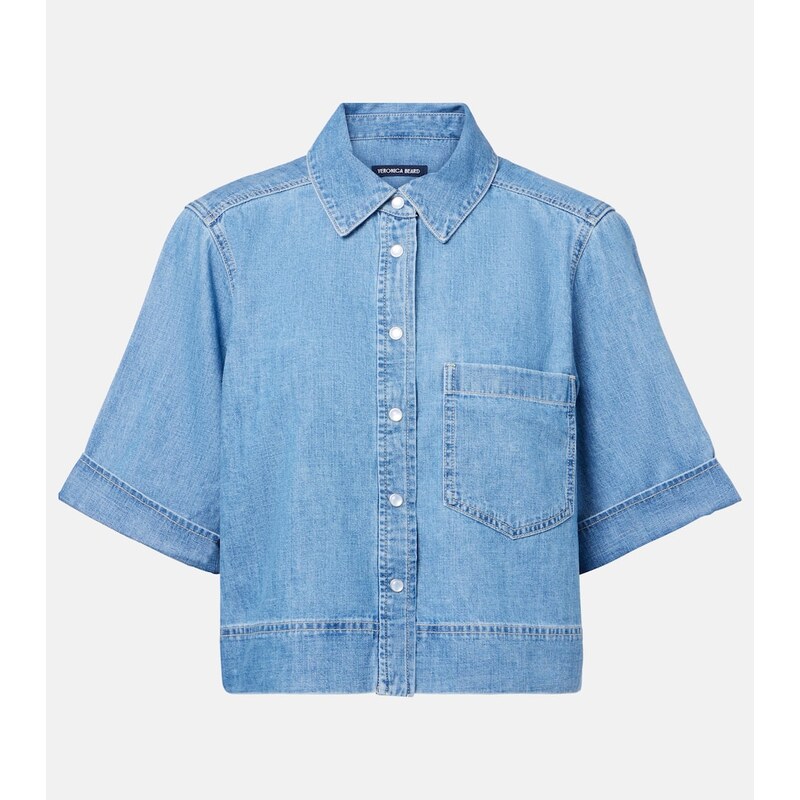 Veronica Beard Spruce denim shirt