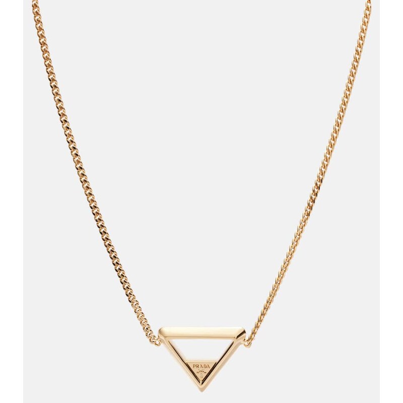 Prada Logo chain necklace