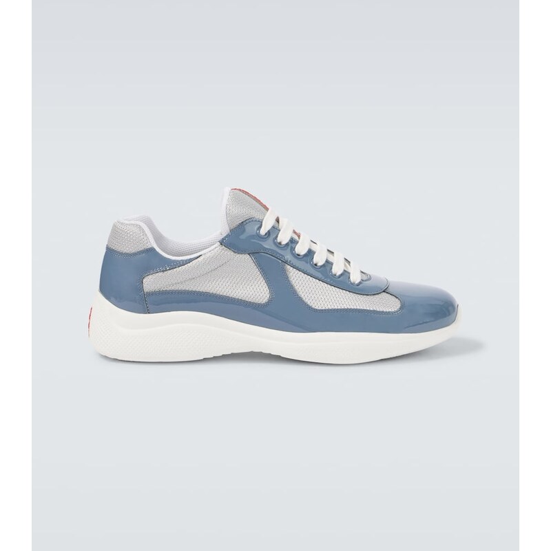 Prada Americas Cup patent leather sneakers