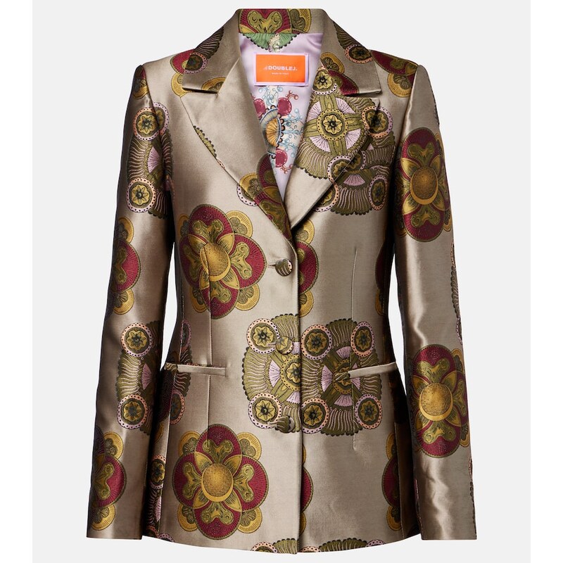 La DoubleJ 24/7 printed blazer