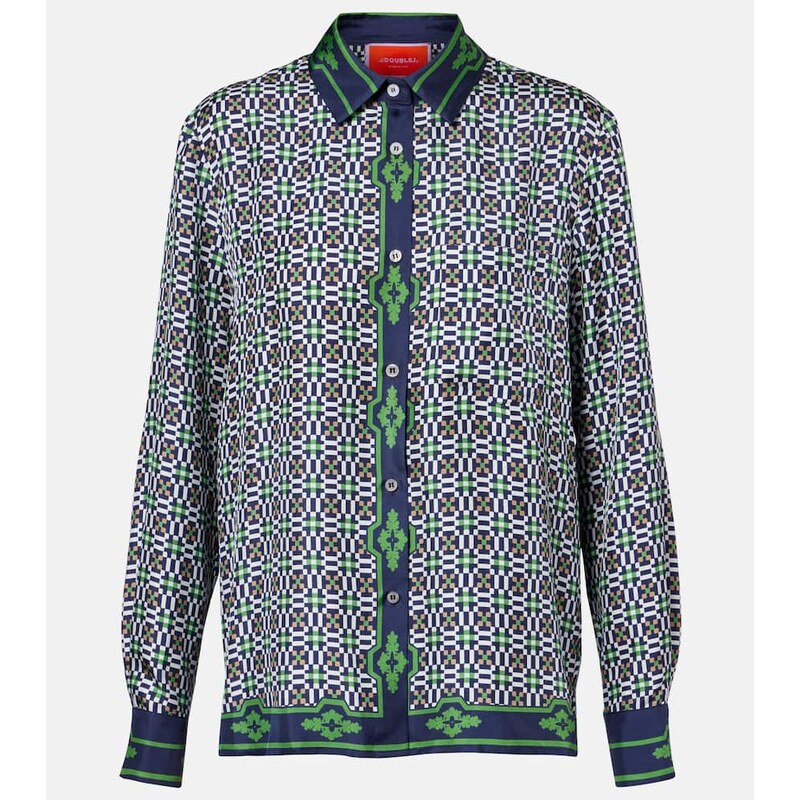 La DoubleJ Boy silk twill shirt