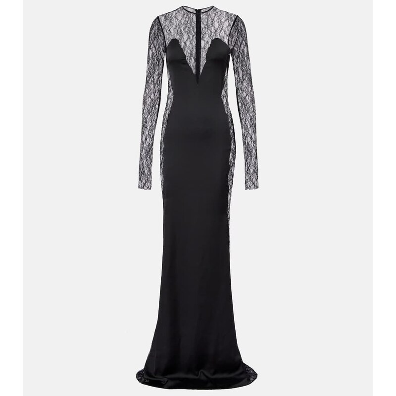 The New Arrivals Ilkyaz Ozel Silk lace gown