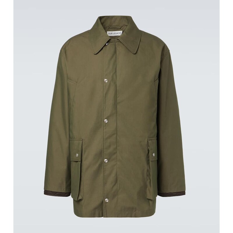 Our Legacy Hunter cotton-blend canvas jacket