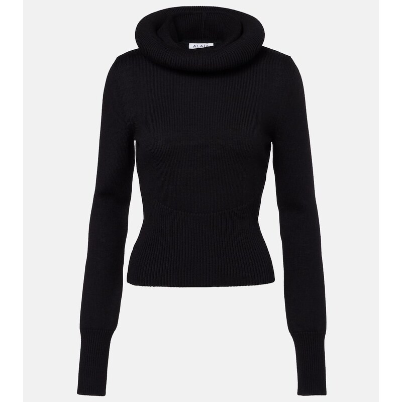 Alaïa Virgin wool turtleneck sweater