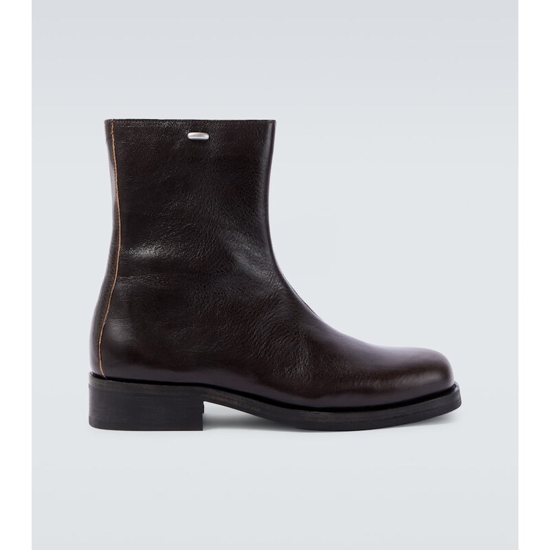 Our Legacy Camion leather ankle boots