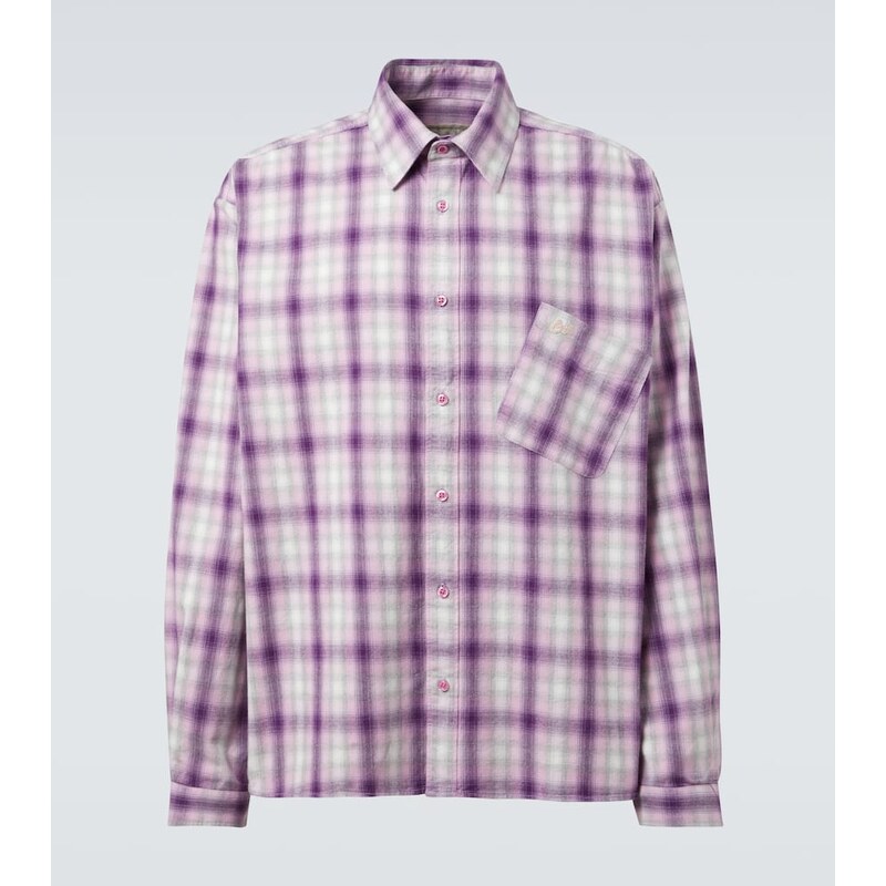 ERL Checked cotton shirt