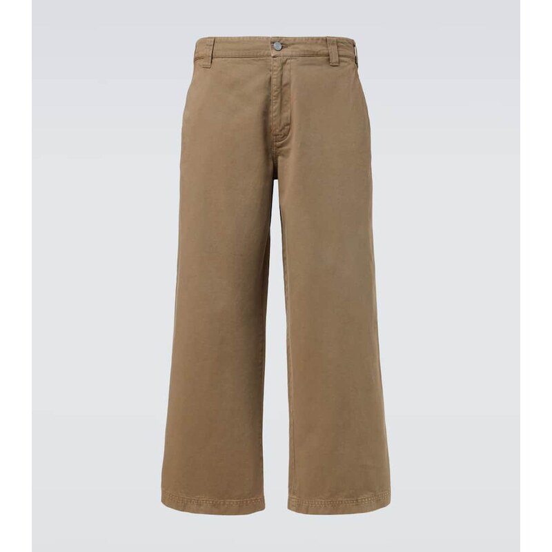 ERL High-rise wide-leg jeans