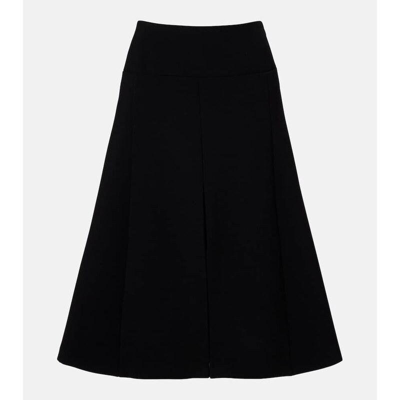Alaïa Pleated midi skirt