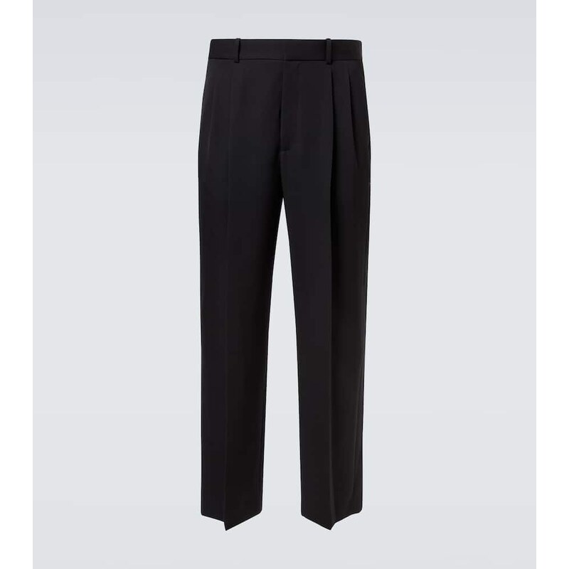 The Row Zev virgin wool straight pants