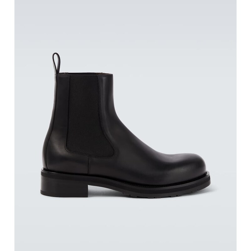 The Row Leather Chelsea boots
