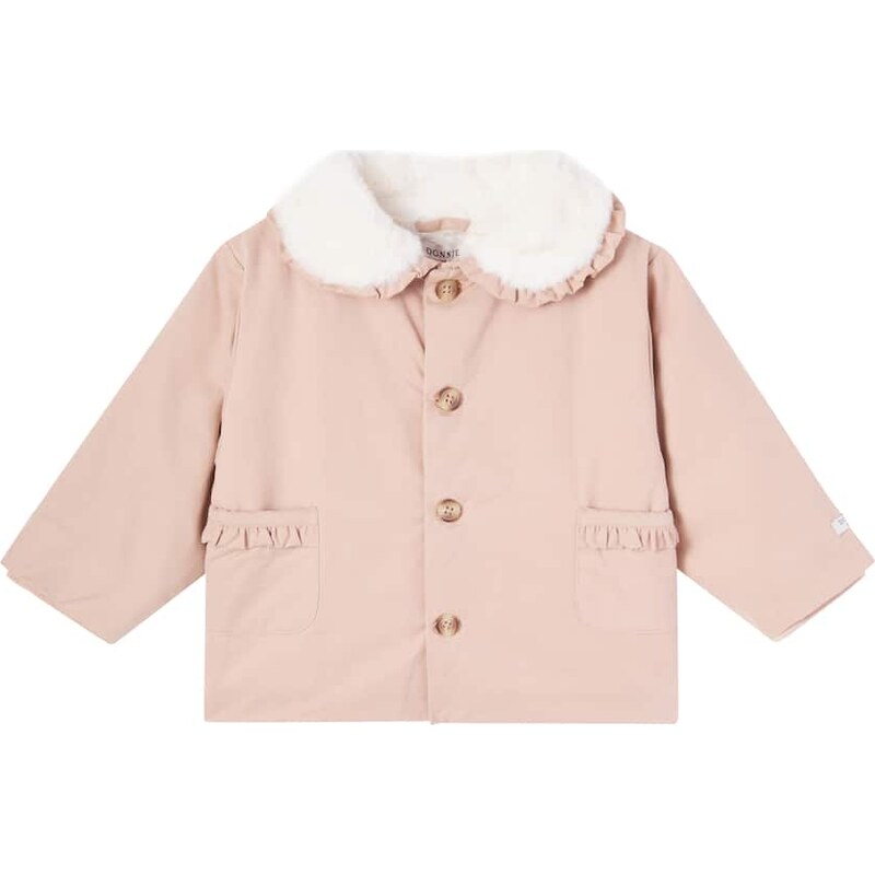 Donsje Baby Tjarda ruffled cotton jacket