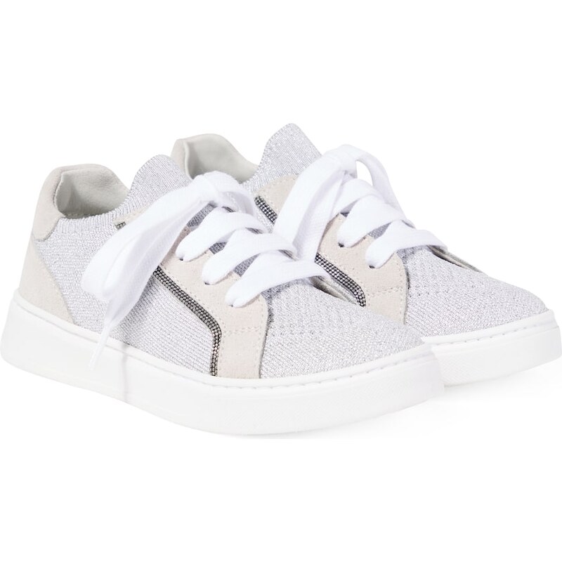 Brunello Cucinelli Kids Suede sneakers