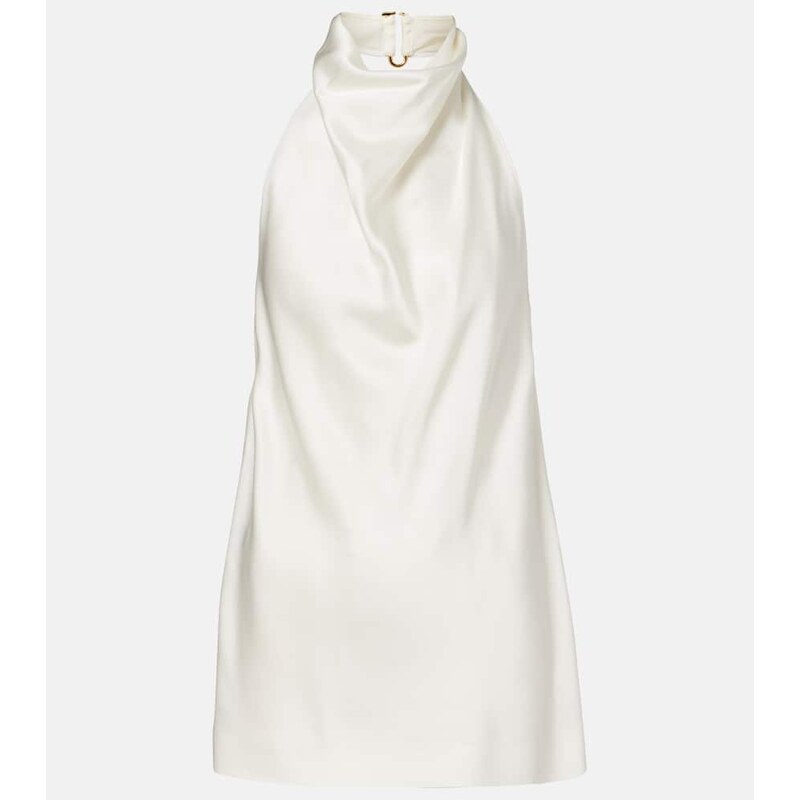 Stella McCartney Halterneck satin top