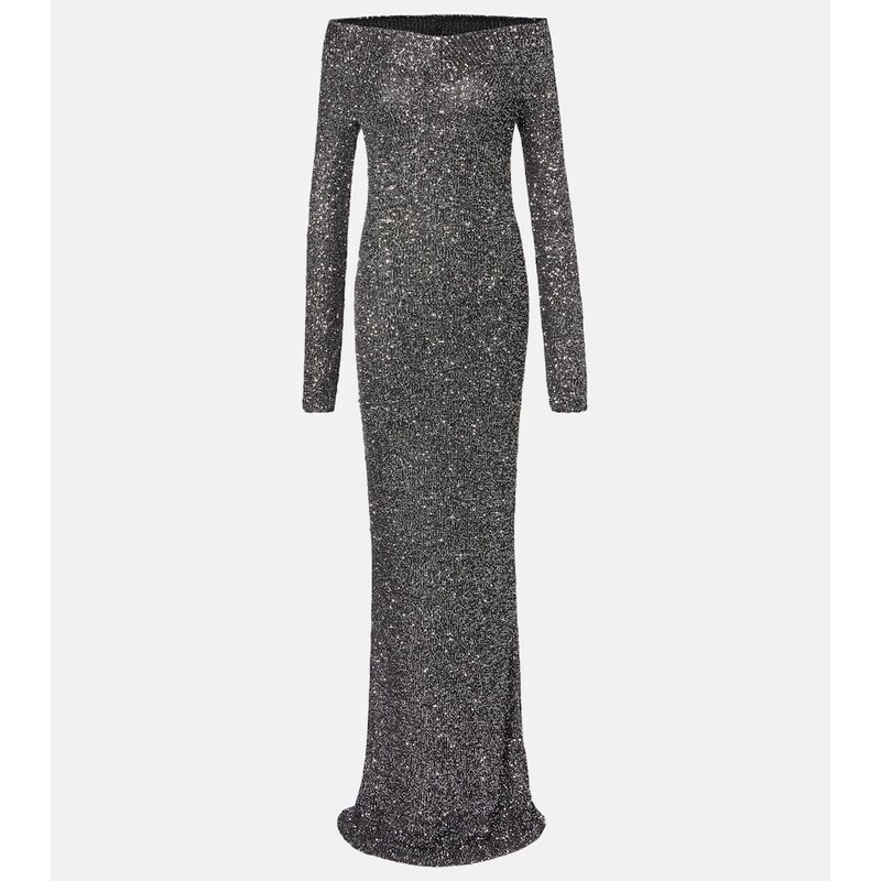 Stella McCartney Knitted sequined gown
