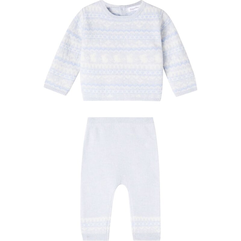 Tartine et Chocolat Baby wool and cashmere sweater and pants set