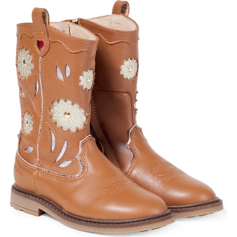 Pom dApi Sister Wendy Flo leather boots