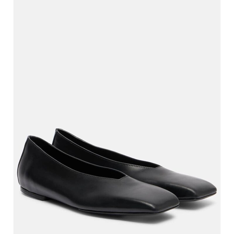 Rick Owens Leather ballet flats