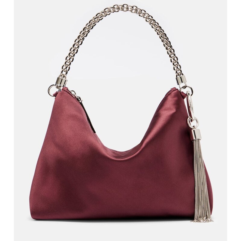Jimmy Choo Callie Small satin clutch