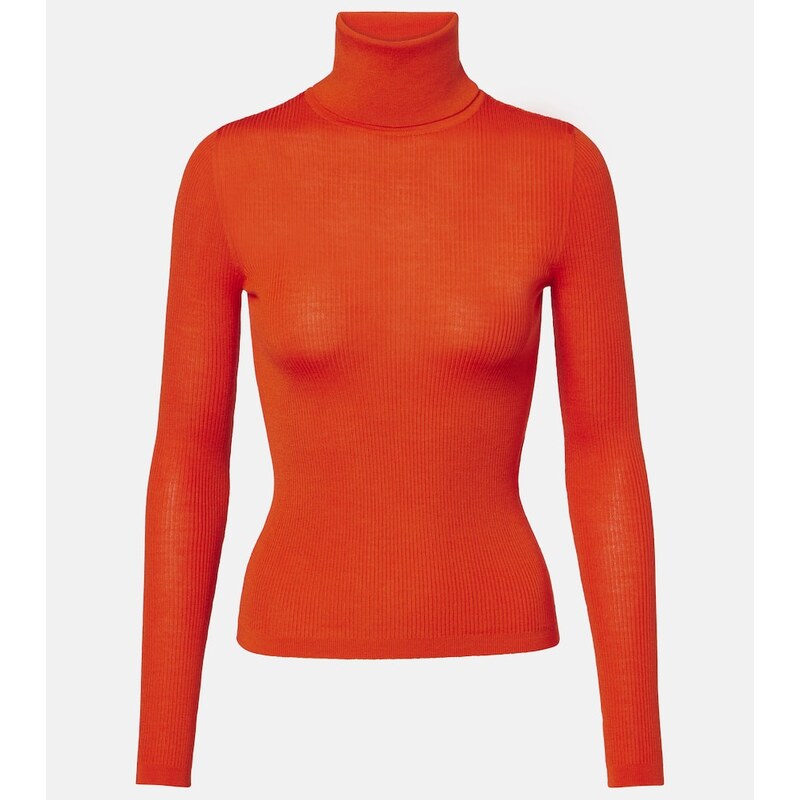 Saint Laurent Wool, cashmere, and silk sweater