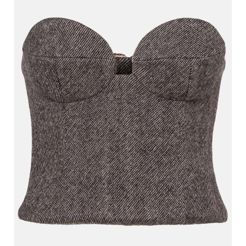 Magda Butrym Wool-blend corset