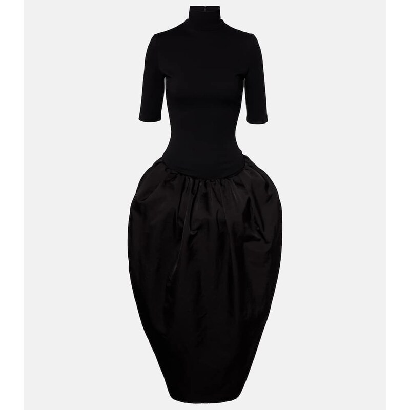 Magda Butrym Turtleneck midi dress