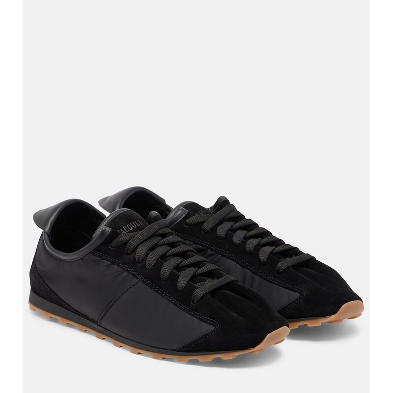Jacquemus Tennis suede-trimmed sneakers