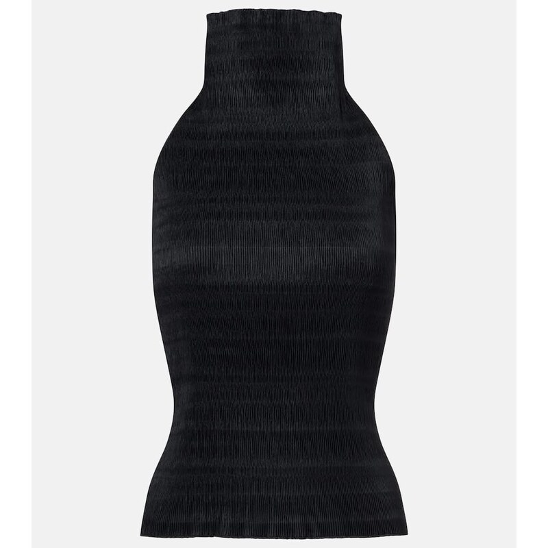 Magda Butrym Shirred turtleneck top