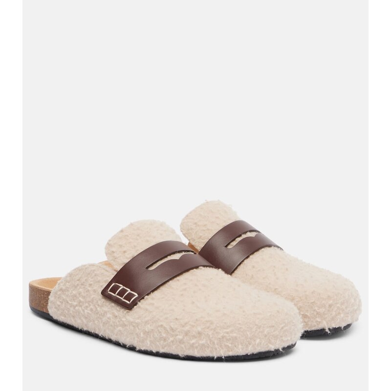 JW Anderson Felt mules