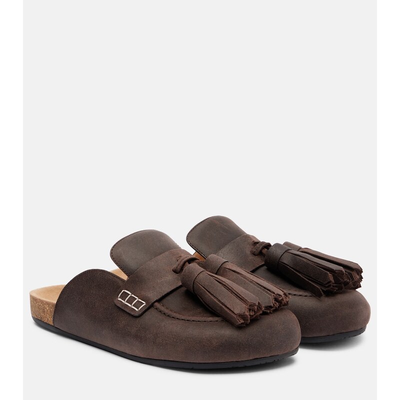 JW Anderson Tassel suede mules