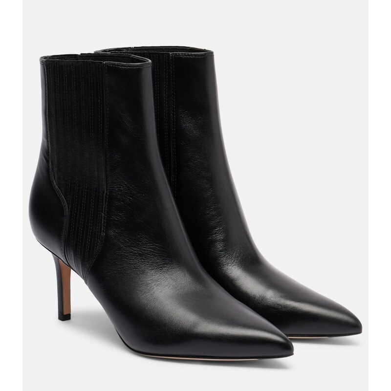 Veronica Beard Lisa 70 leather ankle boots