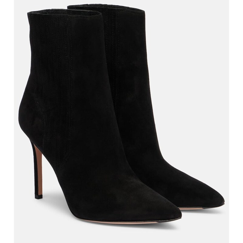 Veronica Beard Lisa 70 suede ankle boots