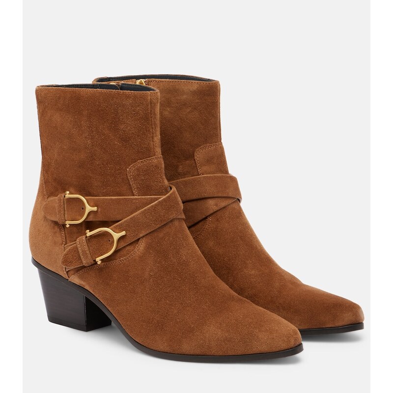 Veronica Beard Ashby 50 suede ankle boots