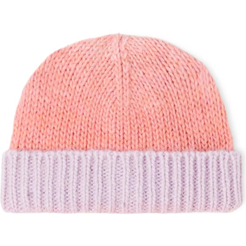 Il Gufo Colorblocked ribbed-knit beanie