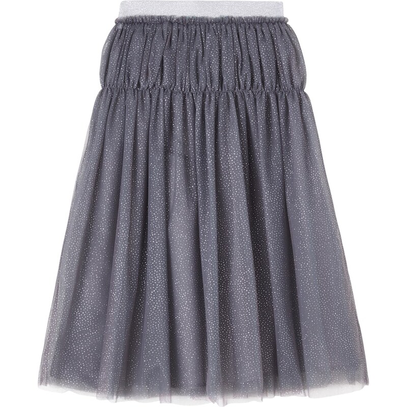 Il Gufo Embellished tulle skirt