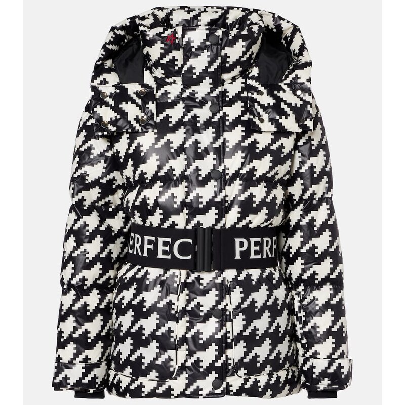 Perfect Moment Cortina houndstooth ski jacket