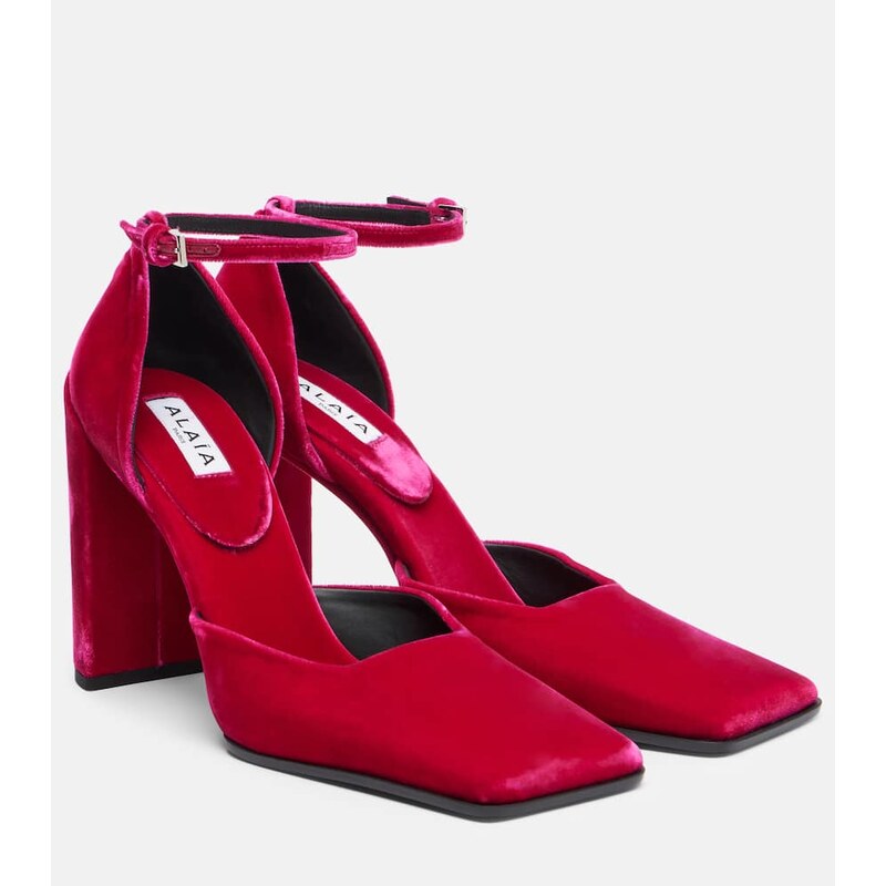 Alaïa Velvet pumps