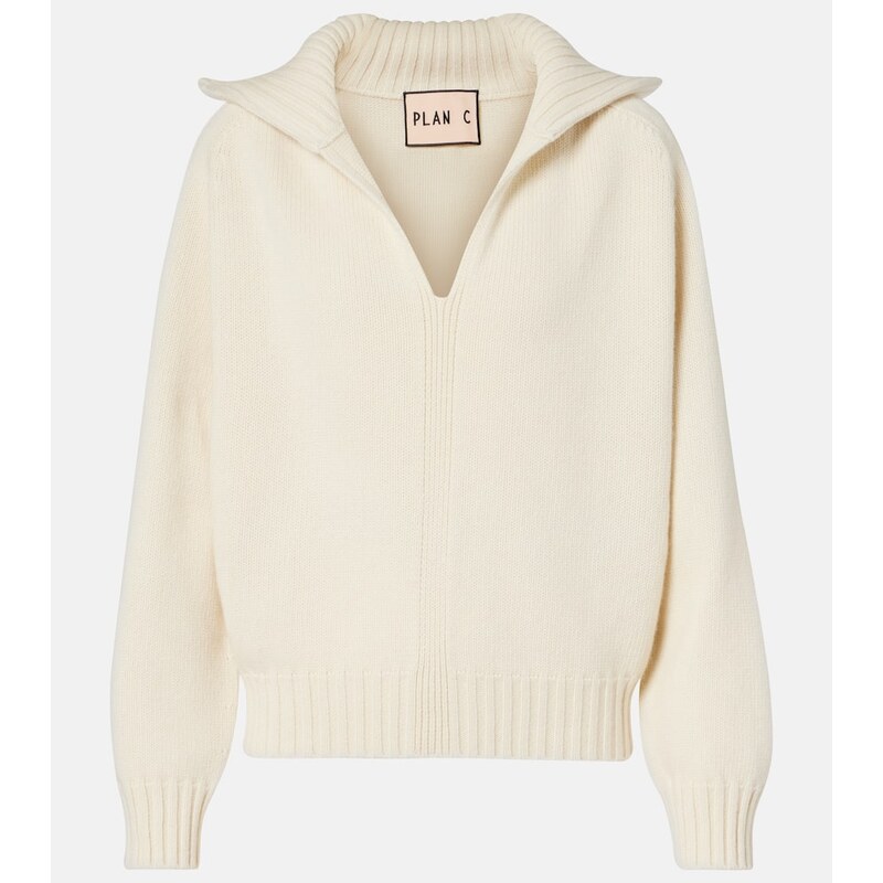 Plan C Wool and cashmere sweater