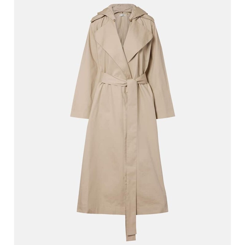 Aya Muse Cotton gabardine trench coat