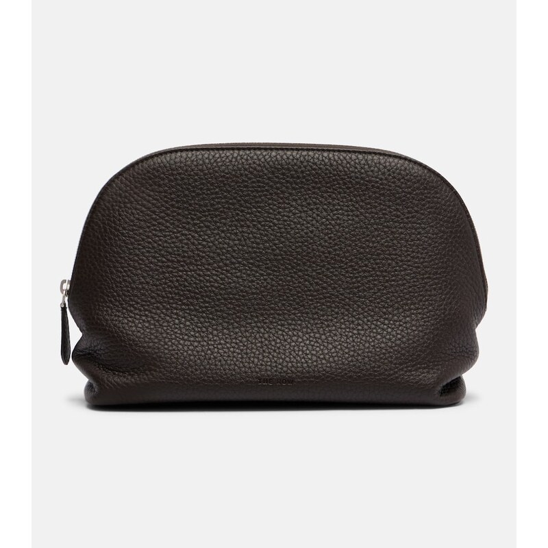 The Row Agnes leather pouch