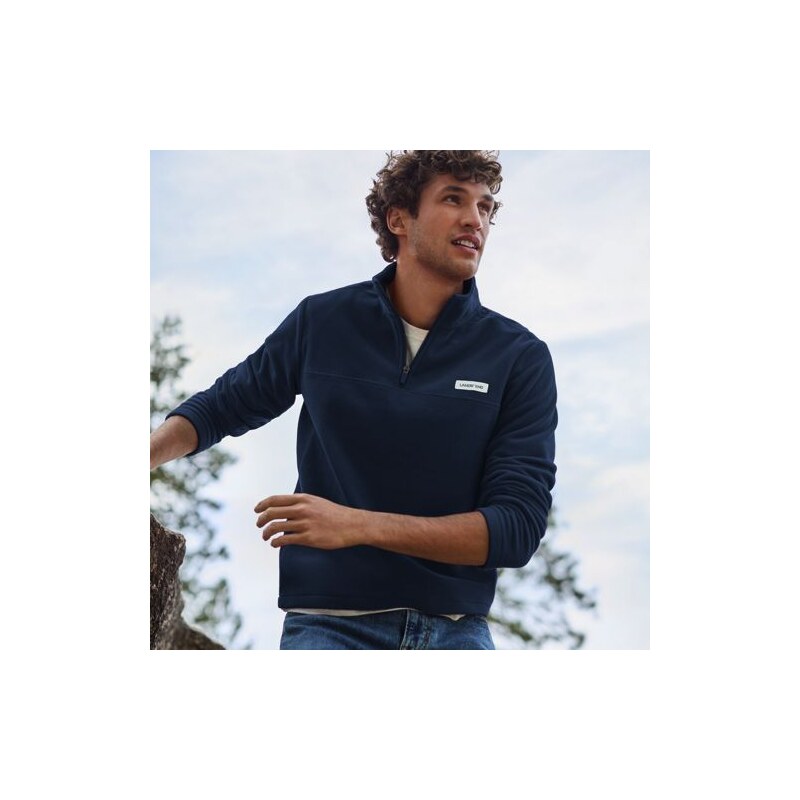 Anyweather Quarter Zip Fleece Top, Men, size: XXL, regular,