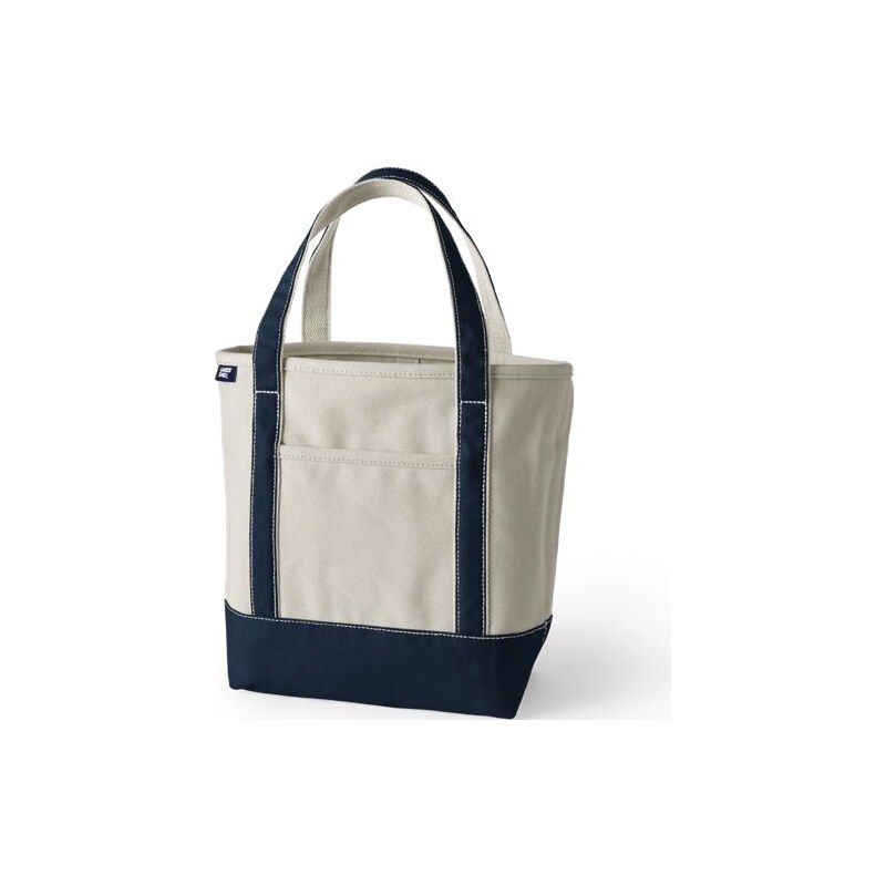 Medium Open Top Canvas Tote Bag, Women, size: one size, regular, Ivory 115262200